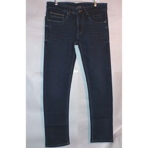 NWT Men's 80s DeadStock Straight  Leg Dark Wash Jeans Size 34X32